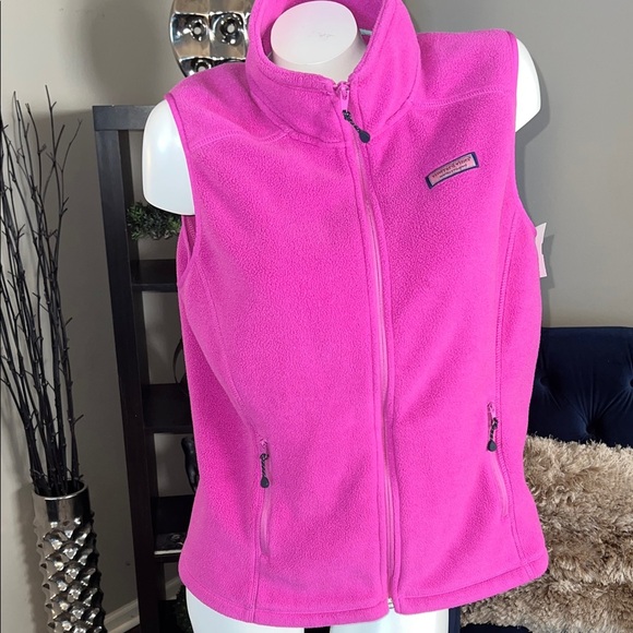 Vineyard Vines Vibrant Pink Vest - Picture 3 of 7